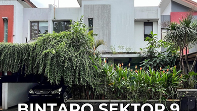 Rumah Elit Luas 185 m2, area Sektor 9-Bintaro, Tangerang Selatan