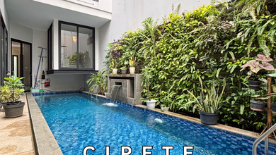Rumah Mewah di Cipete, Jakarta Selatan, 4 KT, LT 270m²