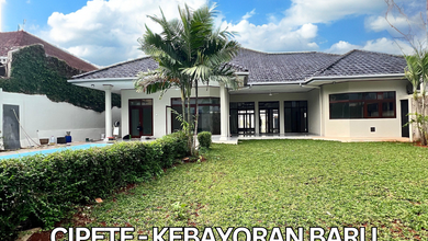 For Sale rumah Premium di Kebayoran Baru, Jakarta Selatan - LT 966m²