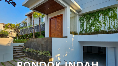 For Sale Rumah Tropis Baru Di Pondok Indah Jakarta Selatan Dekat Sekolah Bakti Mulya 