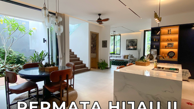 Rumah Elit LT 325 m2, area Permata Hijau, Jakarta Selatan