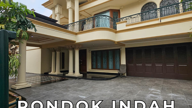 Rumah Eksklusif LT 815 m2, di Pondok Indah, Jakarta Selatan