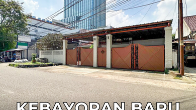 Jual Rumah Siap Huni area Kebayoran Baru, Jakarta Selatan, LT 530 m2