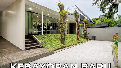 Penawaran Langka, rumah Mewah di Kebayoran Baru, Jakarta Selatan, LB 90m²