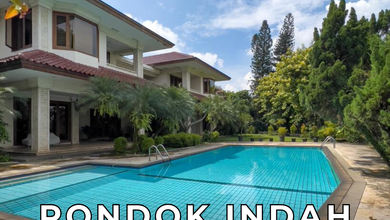 For Sale rumah Premium di Pondok Indah, Jakarta Selatan - LT 2835m²