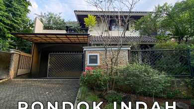 Rumah Elit LT 515 m2, di Pondok Indah, Jakarta Selatan