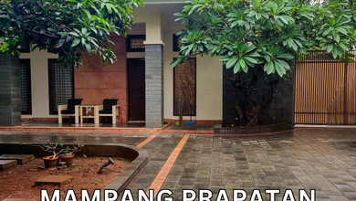 For Sale rumah Mewah di Mampang Prapatan, Jakarta Selatan - LT 521m²