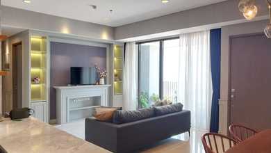 Jual Unit Apartemen Siap Huni 3BR Furnished Kondisi Baik