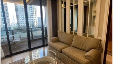 Disewa Apartemen Siap Huni 2 BR di Kebayoran Baru, Jakarta Selatan Lokasi Terbaik