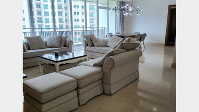 Apartemen Sewa di Kebayoran Baru Furnished Tipe 4 BR Favorit di Jakarta Selatan
