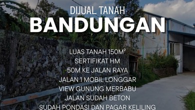 Dijual Tanah Eksklusif di Bandungan, Semarang, LT 150m²