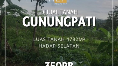 Tanah Luas 4782 m2 Area Strategis Gunung Pati, Dijual Terjangkau