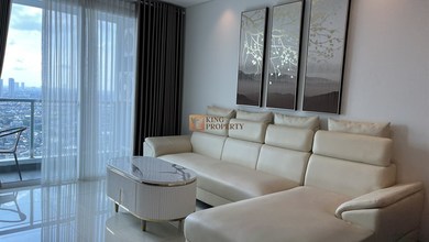 Apartemen 3BR Bagus Murah Minimalis Furnished Taman Anggrek Jakarta Barat