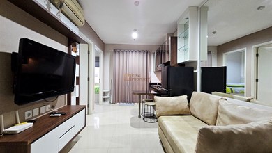 Furnished Interior, 3 Menit APL Tower & Central Park Mall Taman Anggrek, Fasilitas Kolam Renang, TGym, Billiard, Sky Garden, Disewakan 2BR Apartemen Madison Park Tanjung Duren