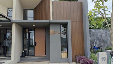 Dekat Stasiun Cicayur, Aeon BSD dengan Fasilitas Transit  Oriented Development (Bus ke Stasiun/Angkot Umum) Gym, Clubhouse, Dijual Rumah Minimalis Tipe Azalea Terranea Homes Serpong Tangerang,