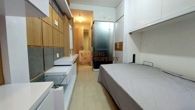  Full Interior Like Hotel, Fasilitas Kolam Renang, Lapangan Basket, Gym, Billiard, Sky Garden, Disewakan Studio Siap Huni Madison Park Tanjung Duren Dekat Mall CP