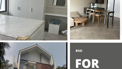 Rumah Furnished Siap Tempat di BSD