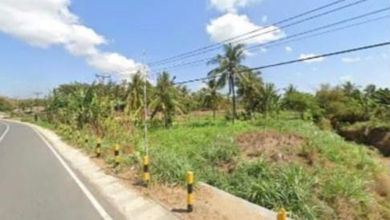 Tanah Bisnis Pinggir Jalan Raya Daerah Praya
