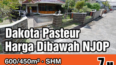 Jual Rumah Siap Huni di Pasteur, Bandung, LT 600 m2
