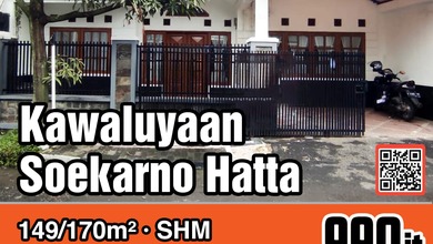 Jual Rumah Bagus Luas 149 m2 area Rancasari, Bandung