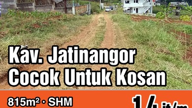Tanah Luas 815 m2 Kawasan Strategis Jatinangor, Dijual Terjangkau