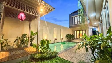 new villa for rent lokasi strategis fully furnished jimbaran t