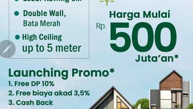 Jual Rumah Siap Huni di Sawangan, Depok, LT 66 m2