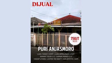 Dijual Rumah Nyaman di Puri Anjasmoro, Semarang - LT 135m²