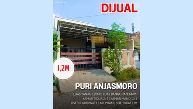 Jual Rumah Siap Huni di Puri Anjasmoro, Semarang, Luas 120 m2