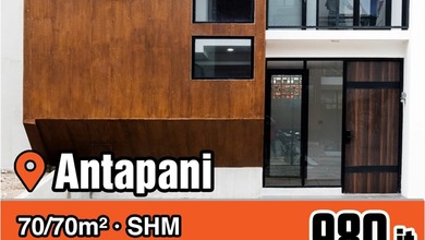 Rumah Modern LT 70 Jual area Antapani, Bandung