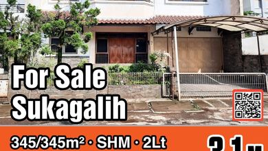 Jual Rumah Eksklusif Luas 345 m2 Kawasan Pasteur, Bandung