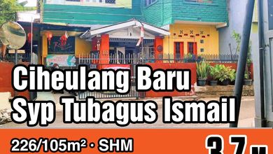 Jual Rumah 105 area Coblong, Bandung