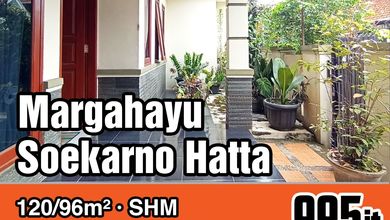 Jual Cepat Rumah Mewah area Margahayu, Bandung, LT 120 m2