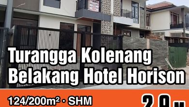 Jual Rumah Cantik LT 124 m2 di Turangga, Bandung