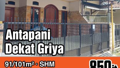 Jual Rumah Mewah LT 91 m2 Area Antapani, Bandung
