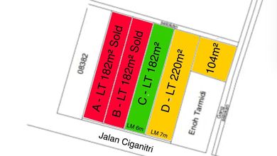 Tanah Siap Bangun di Komplek Bojongsoang Bandung