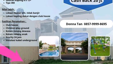 Jual Tanah Area Komplek Simongan Pemandangan Danau dan Taman