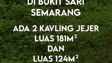 Tanah Siap Bangun Lokasi Cluster Bukit Sari Semarang