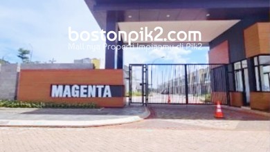 Rumah Pik2 North Magenta 5 Semi Furnish 6x10m2 2 Lantai 2+1 Bedroom Ready September 2025