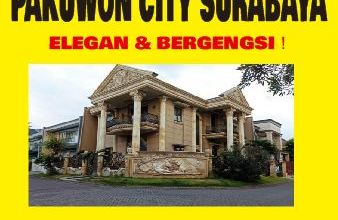 Rumah Modern area Pakuwon City, Surabaya, Luas 550 m2