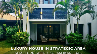 Jual Rumah Siap Tinggal area Kemang, Jakarta Selatan, Luas 1066 m2