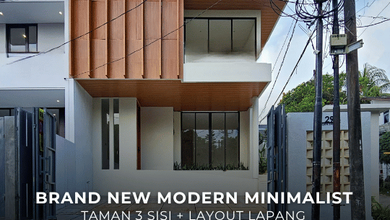 Rumah Modern Luas 152 Jual area Cinere, Jakarta Selatan