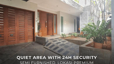Rumah Modern Luas 271 Jual di Permata Hijau, Jakarta Selatan