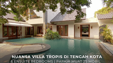 Rumah Eksklusif LT 1923 m2, di Cipete, Jakarta Selatan