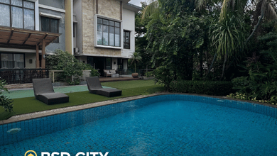 Rumah Mewah Luas 234 m2, di BSD, Tangerang