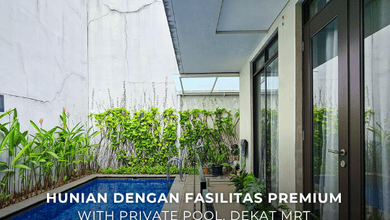 Jual Rumah Cantik Luas 307 m2 area Lebak Bulus, Jakarta Selatan