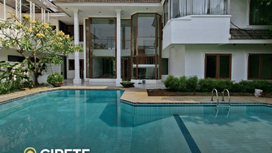 Jual Rumah Siap Tinggal area Kebayoran Baru, Jakarta Selatan, Luas 768 m2