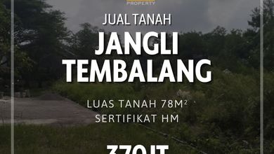 Jual Tanah Area Strategis, Luas 78 m2