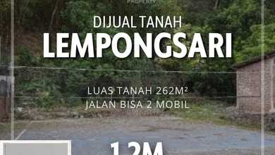 Tanah Luas 262 m2 Kawasan Strategis Semarang Selatan, Dijual Murah
