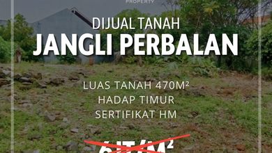 Tanah Dekat Komersil Kawasan Jangli, Cocok untuk Mendirikan Bisnis